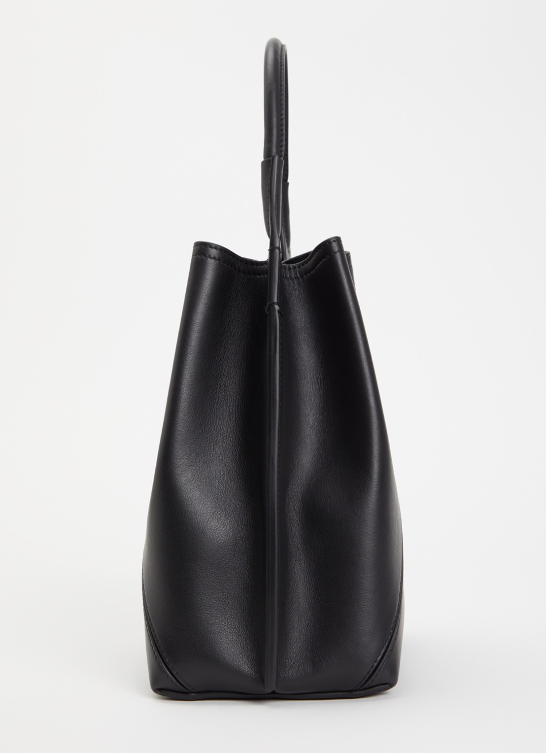 Victoria Beckham Victoria handtas van kalfsleer met afneembare schouderriem - detail 4 zwart