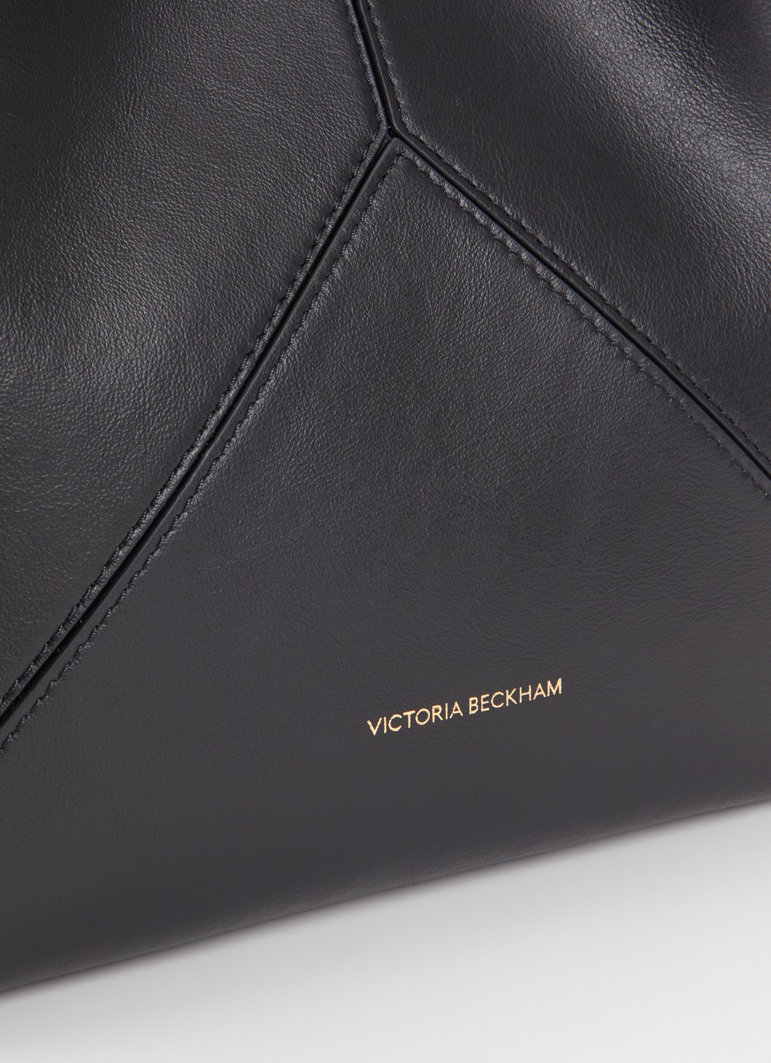 Victoria Beckham Victoria handtas van kalfsleer met afneembare schouderriem - detail 5 zwart