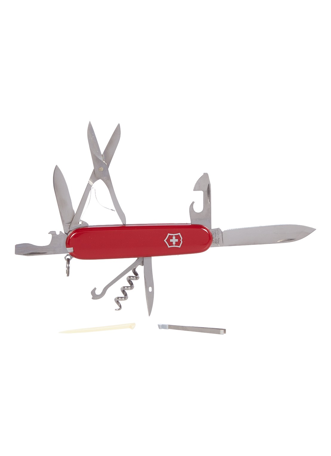 Victorinox Climber zakmes - detail 2 steenrood