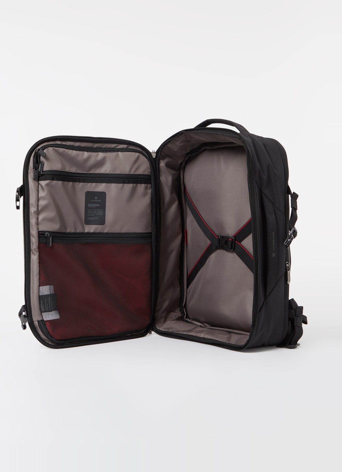 Victorinox Crosslight rugzak met 15 inch laptopvak - detail 3 zwart