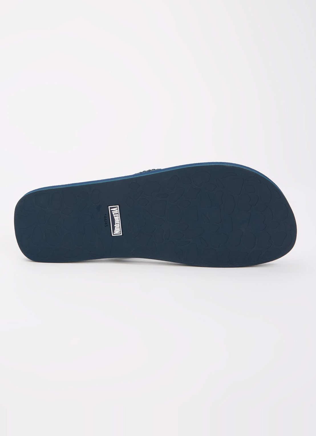 Vilebrequin Copp slipper met logo - detail 3 donkerblauw