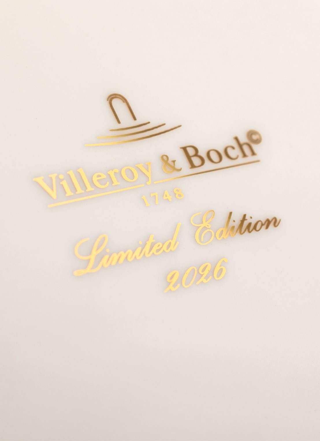 Villeroy & Boch 2026 schaal 16,3 cm - detail 4 rood