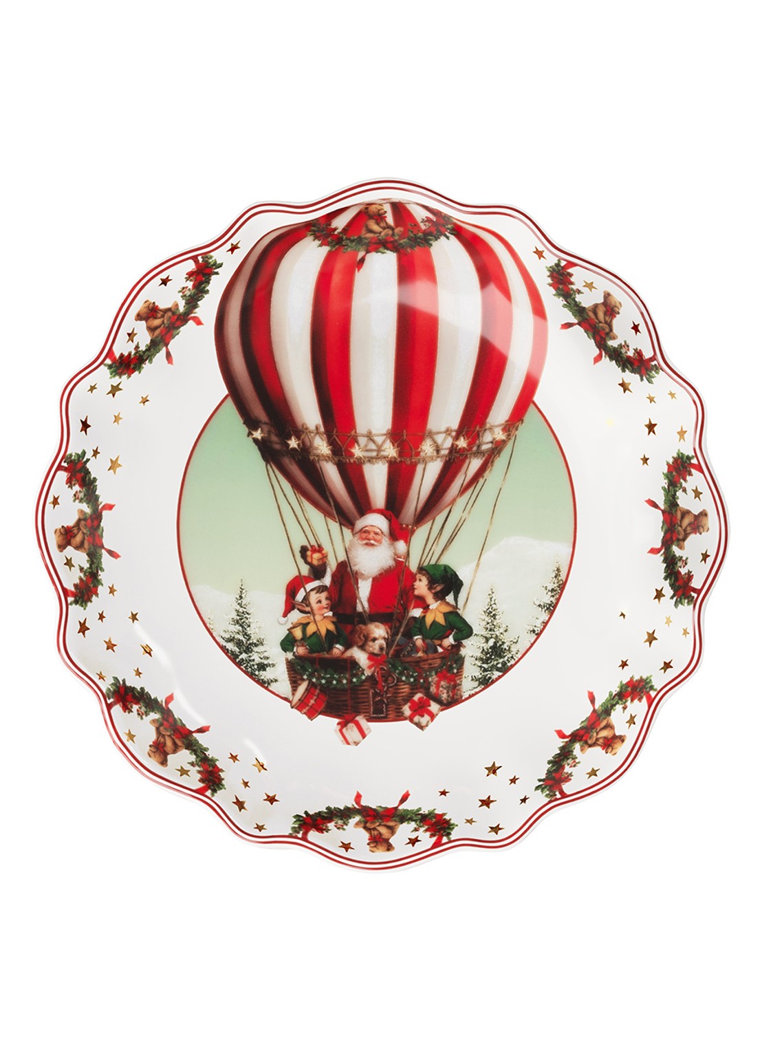 Villeroy & Boch 2026 schaal 16,3 cm - voorkant 2 rood