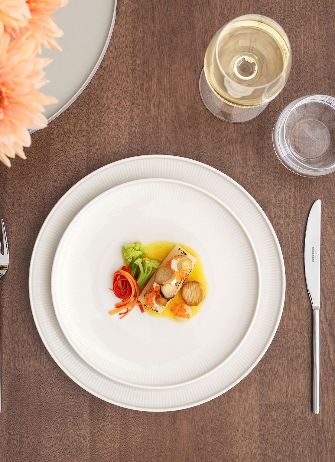 Villeroy & Boch Afina bestekset 24-delig - achterkant 5 zilver
