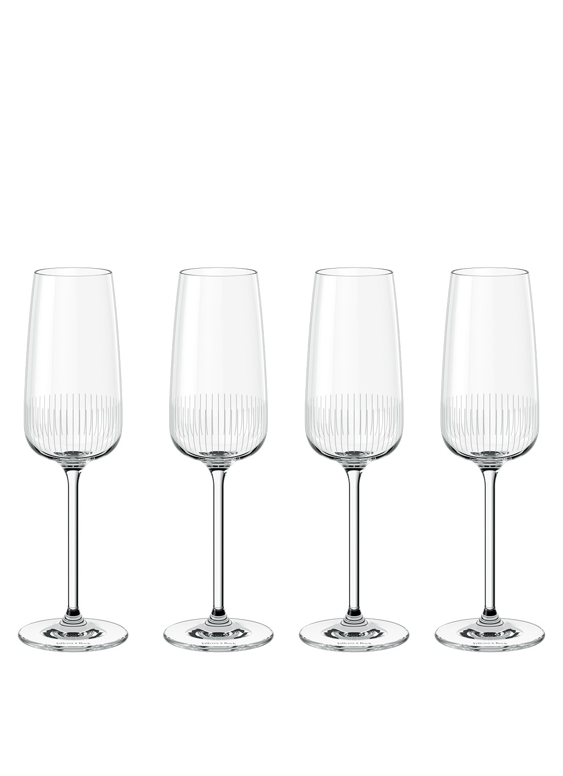 Villeroy & Boch Afina champagneglas 12 cl set van 4 - voorkant 3 undefined