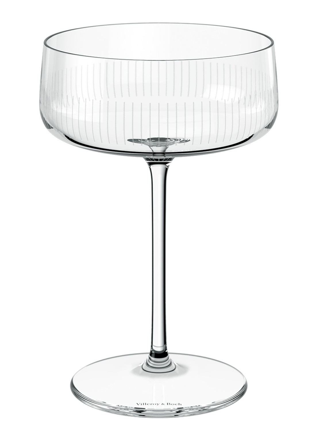 Villeroy & Boch Afina champagneglas set van 4 - voorkant 2 transparant