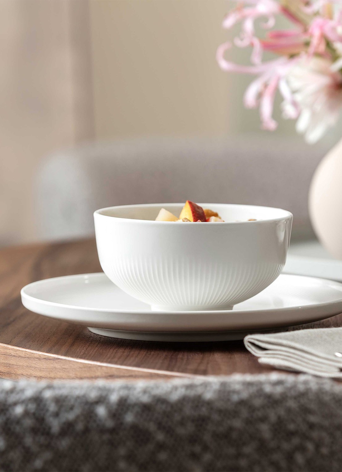 Villeroy & Boch Afina kom 13 cm - voorkant 2 wit