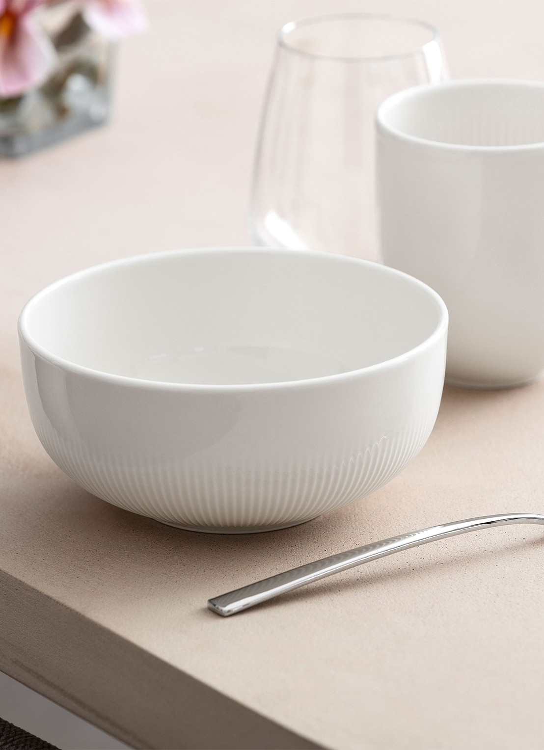 Villeroy & Boch Afina kom 15 cm - achterkant gebroken wit