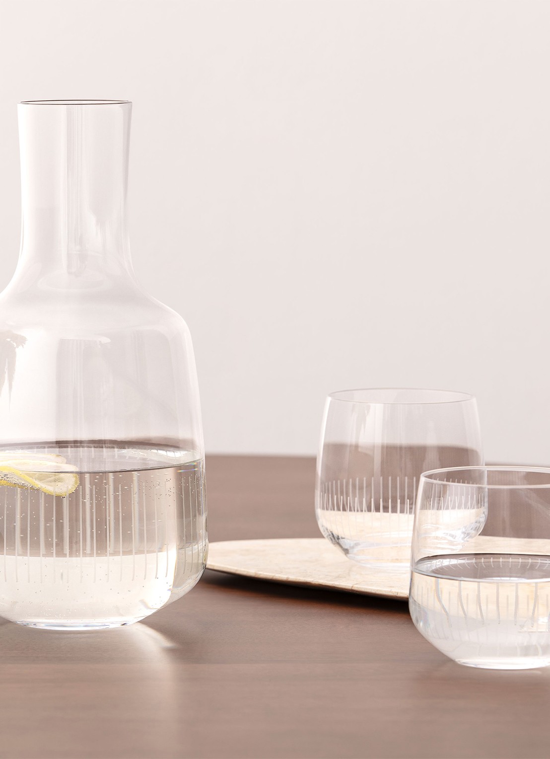 Villeroy & Boch Afina waterkan - voorkant 4 transparant