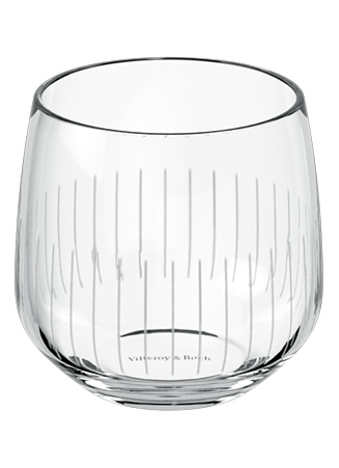 Villeroy & Boch Afina whiskyglas set van 4 - voorkant 2 transparant