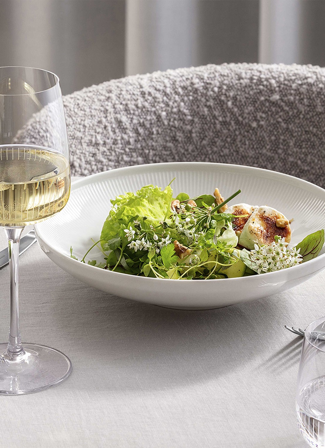 Villeroy & Boch Afina witte wijnglas 12,5 cl - voorkant 2 undefined