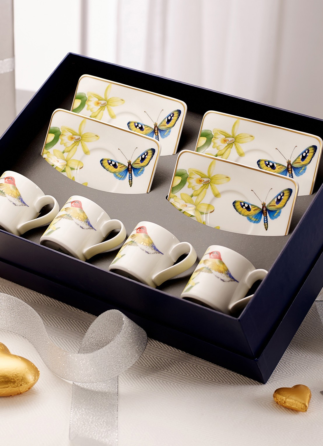 Villeroy & Boch Amazonia espressokopje 8 cl - achterkant 5 gebroken wit