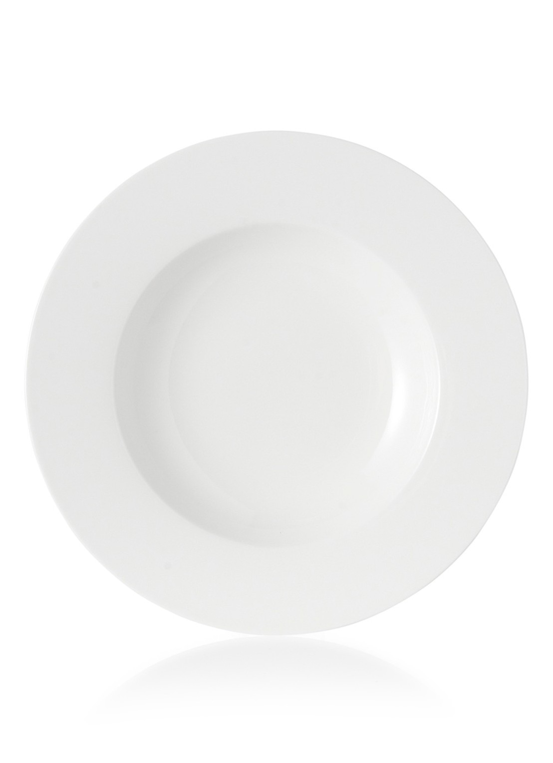 Villeroy & Boch Anmut diep bord 24 cm - voorkant 3 gebroken wit