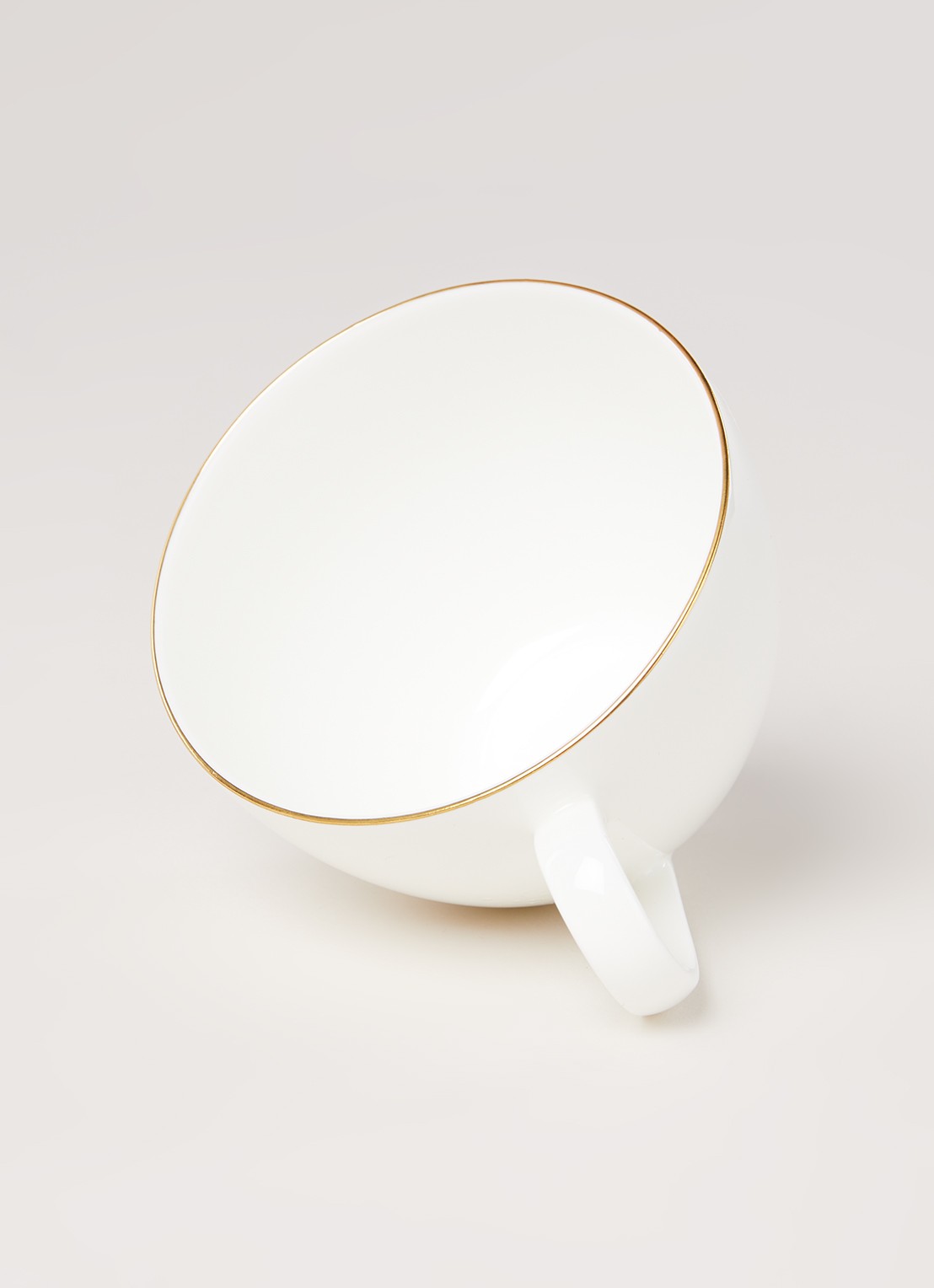 Villeroy & Boch Anmut Gold koffiekopje 20 cl - detail 4 gebroken wit