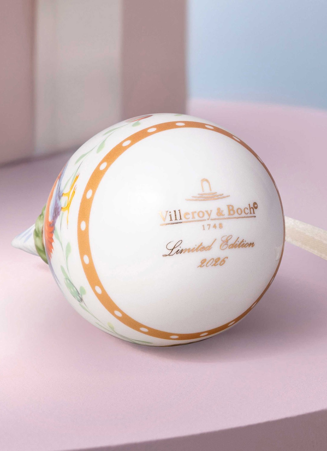 Villeroy & Boch Annual Easter Edition 2026 eierdop 9,8 cm - detail 2 bruin