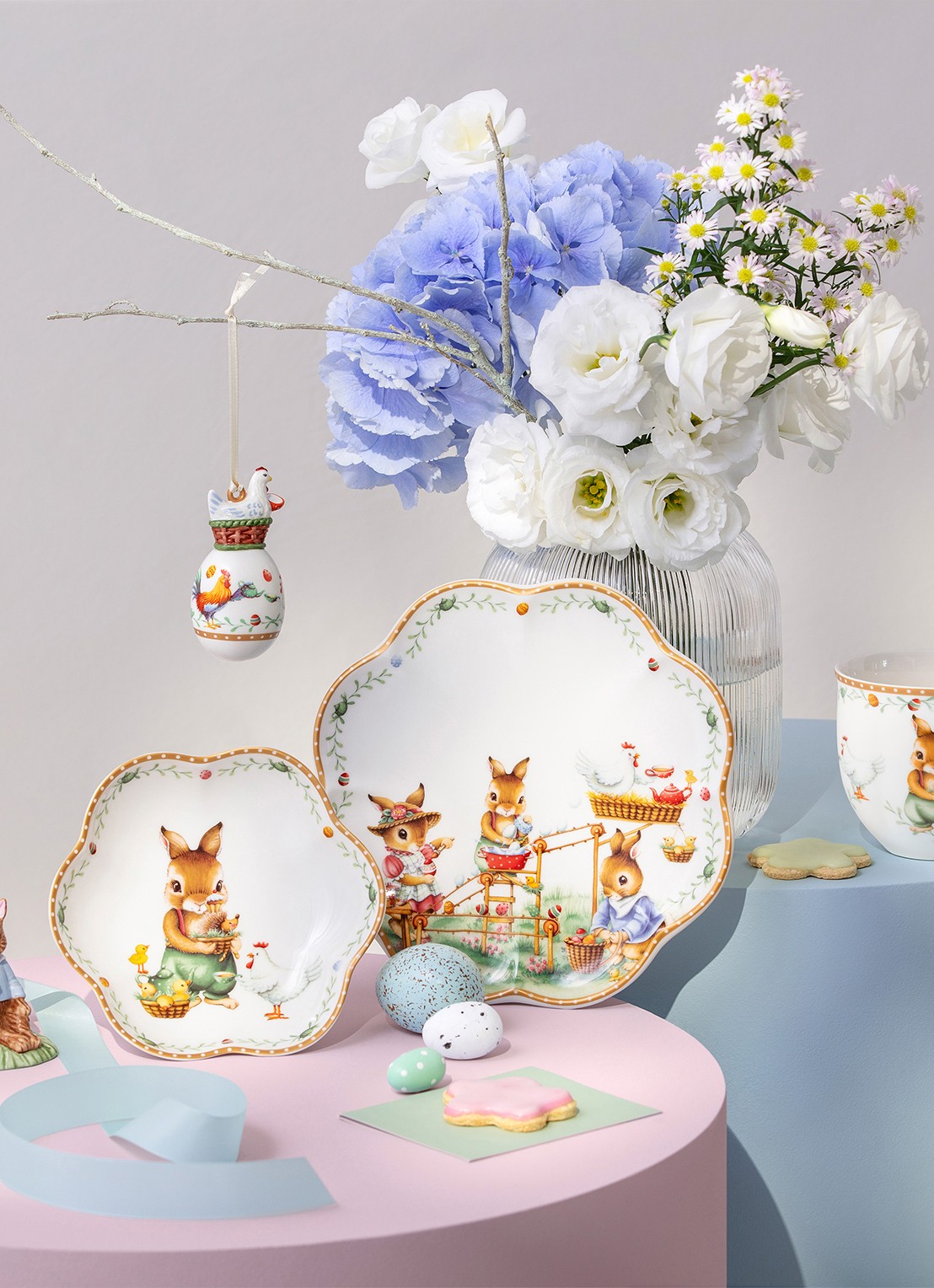Villeroy & Boch Annual Easter Edition 2026 kom 15 cm - achterkant gebroken wit