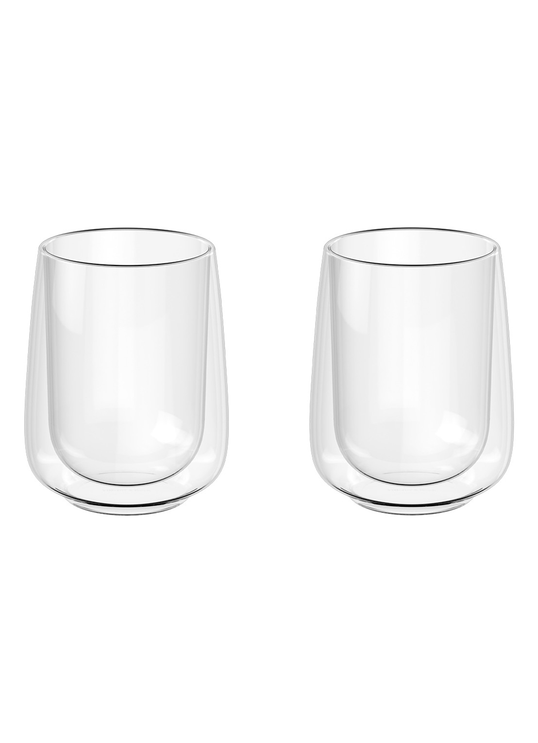 Villeroy & Boch Artesano dubbelwandig latte machiato glas  25 cl set van 2 - voorkant 2 transparant