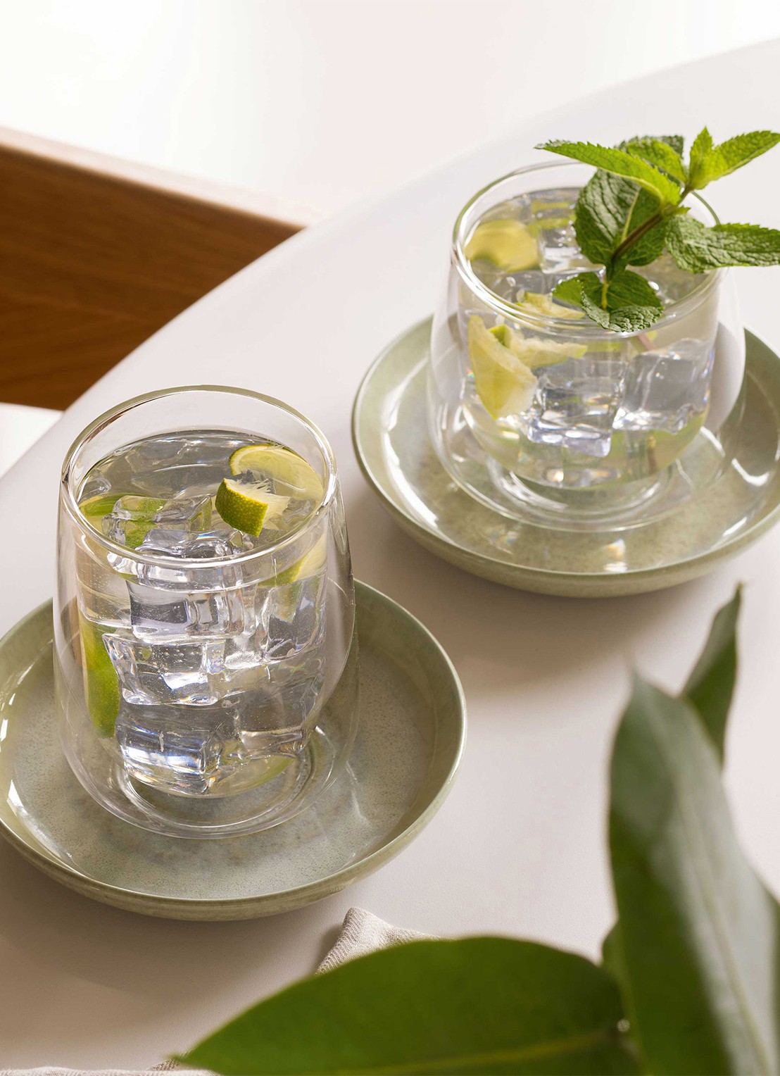 Villeroy & Boch Artesano dubbelwandig latte machiato glas  36 cl set van 2 - achterkant transparant