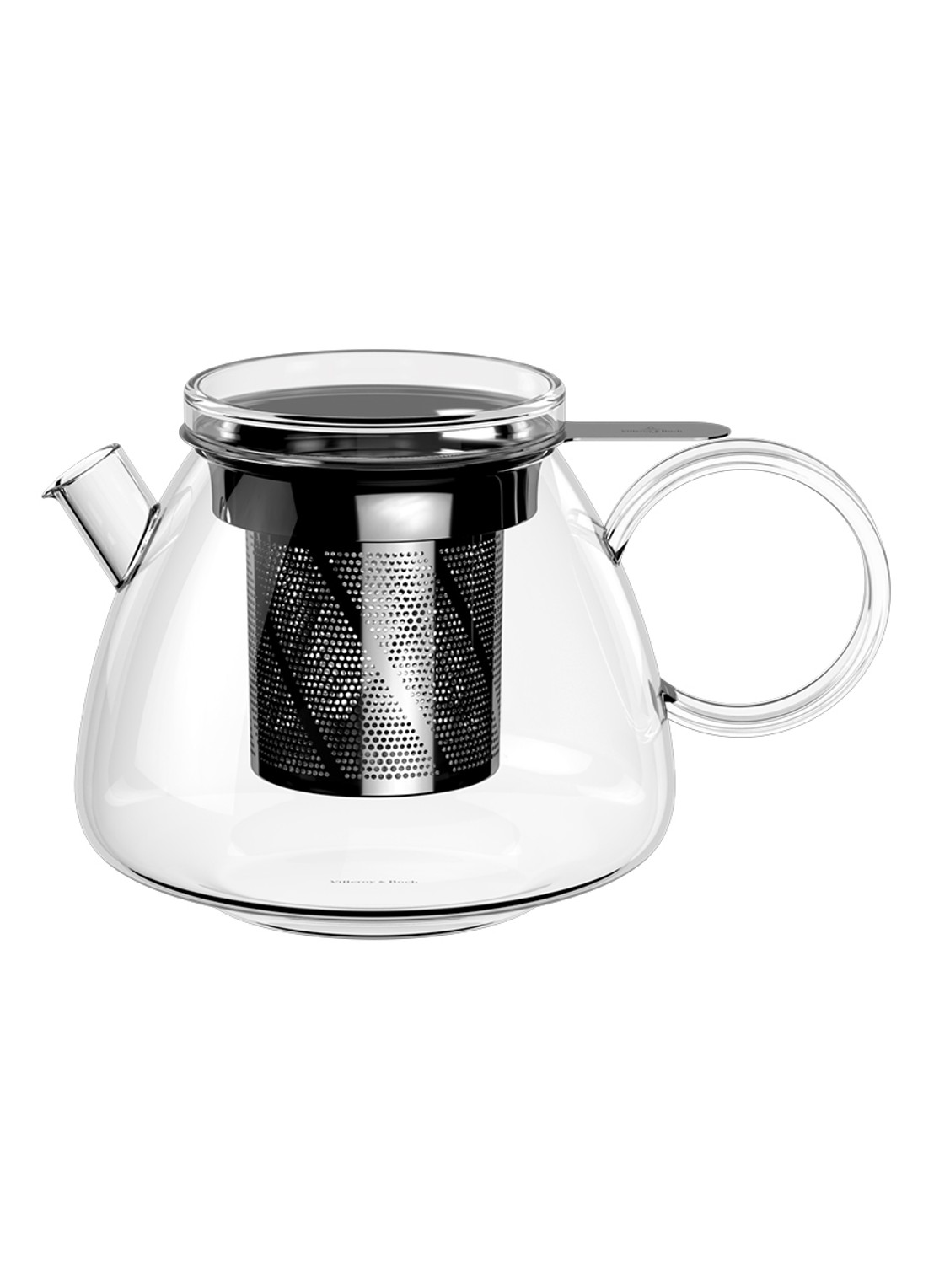 Villeroy & Boch Artesano theepot 1 liter  - voorkant transparant