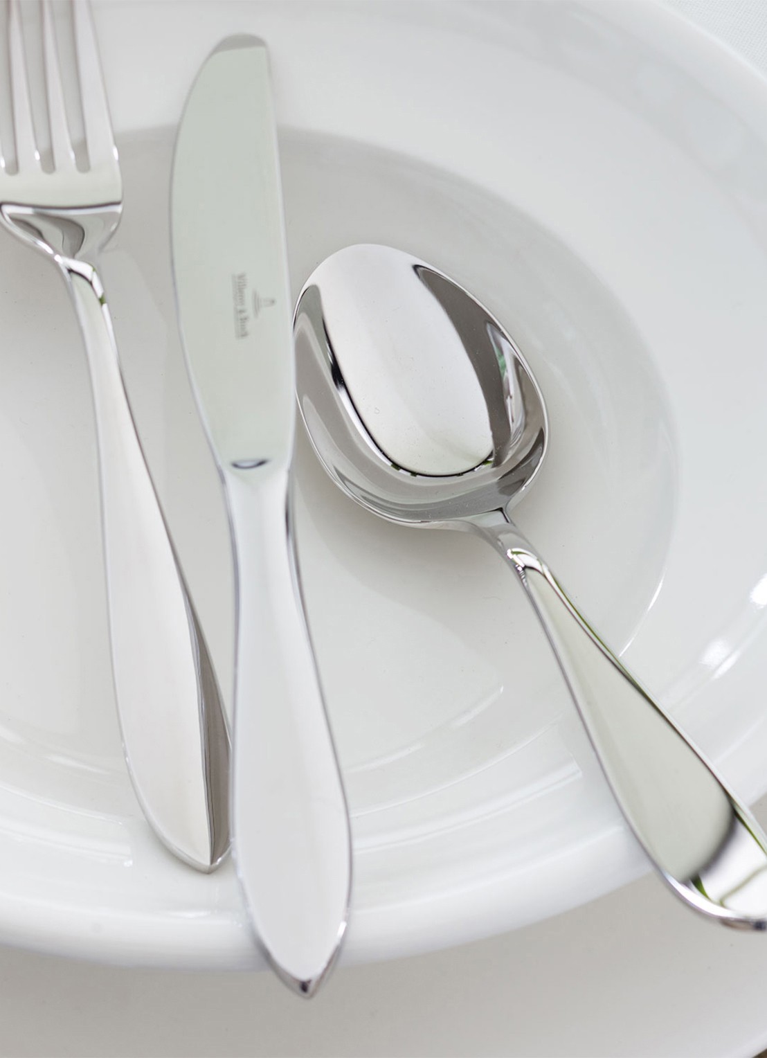 Villeroy & Boch Arthur bestekset 30-delig - detail roestvrijstaal