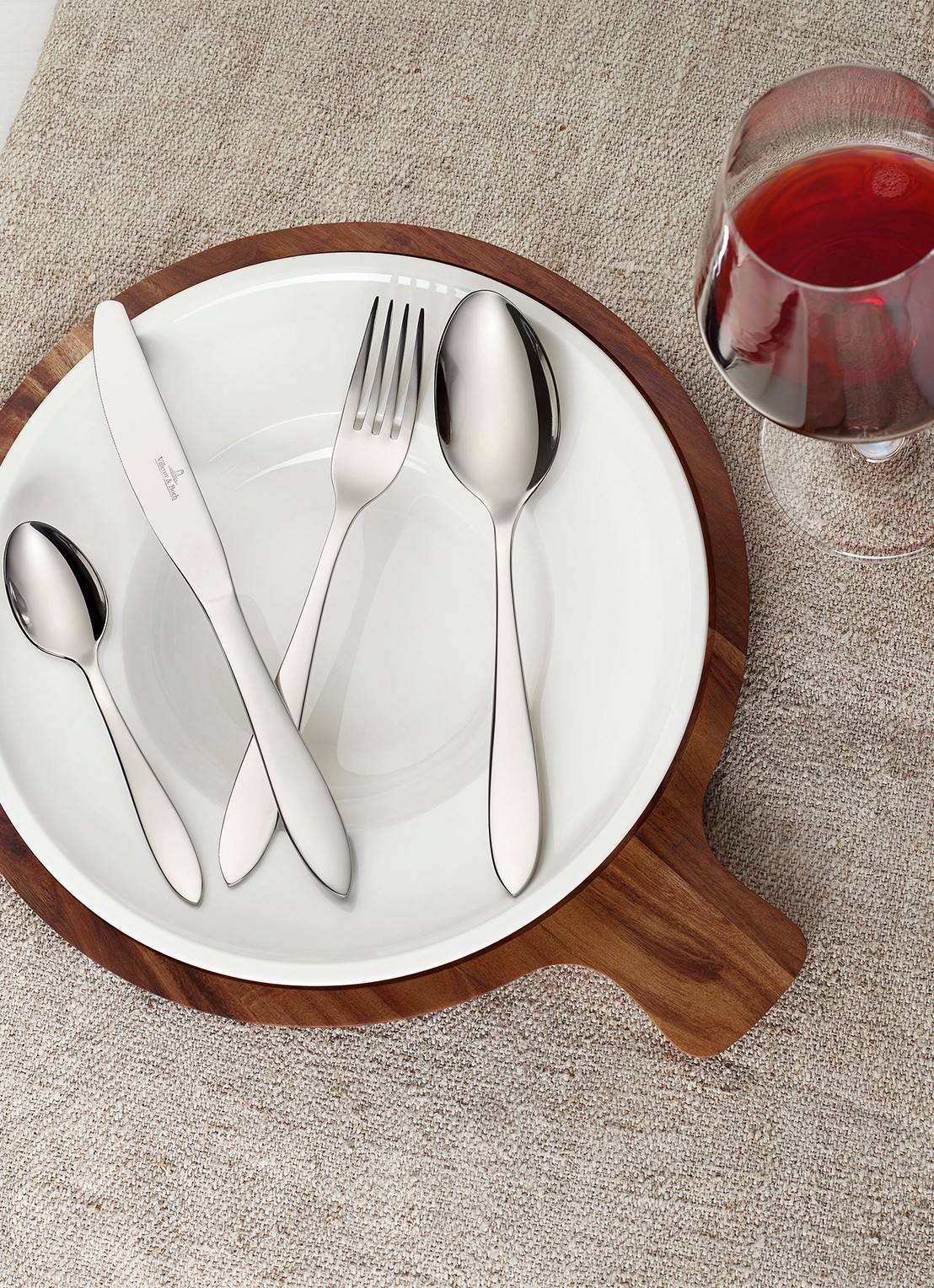 Villeroy & Boch Arthur bestekset 30-delig - voorkant 4 roestvrijstaal