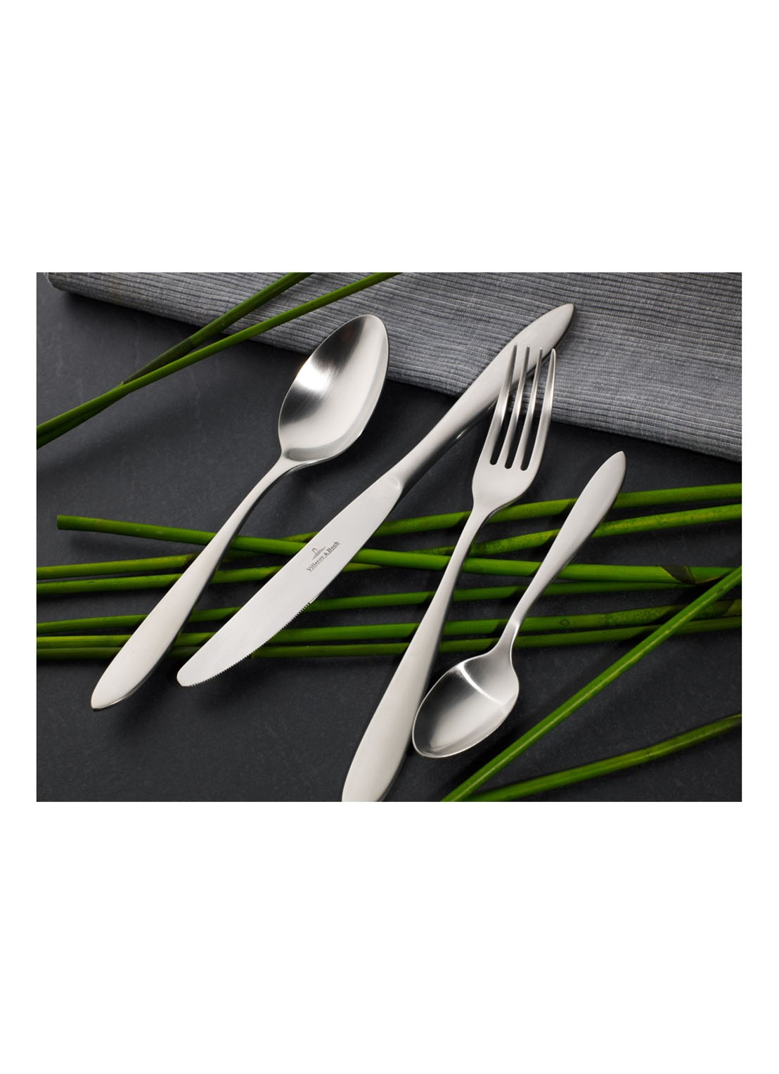 Villeroy & Boch Arthur Brushed bestekset 24-delig - detail 5 roestvrijstaal