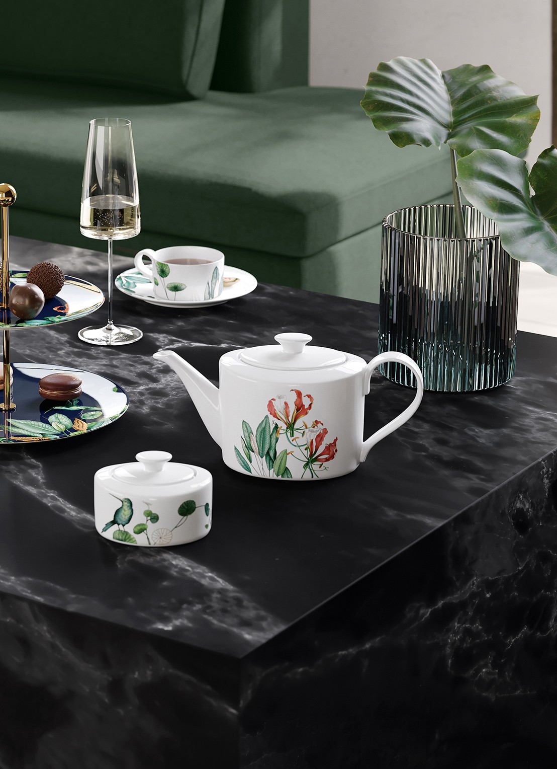 Villeroy & Boch Avarua koffie- en theepot 0,8 liter - detail 4 gebroken wit