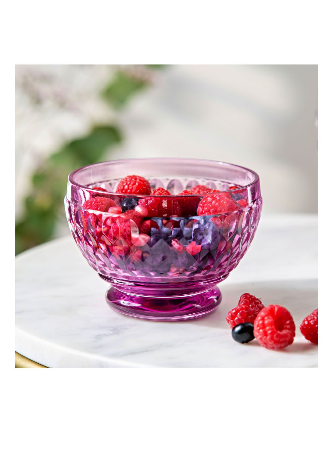 Villeroy & Boch Boston dessertschaal 8,1 cm - voorkant 2 paars