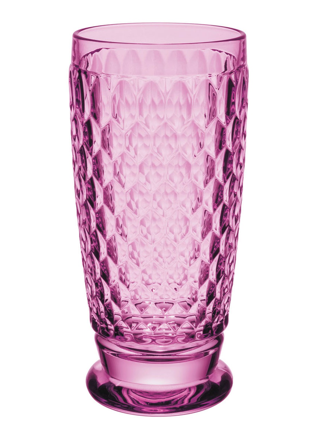 Villeroy & Boch Boston longdrink glas 30 cl - voorkant paars