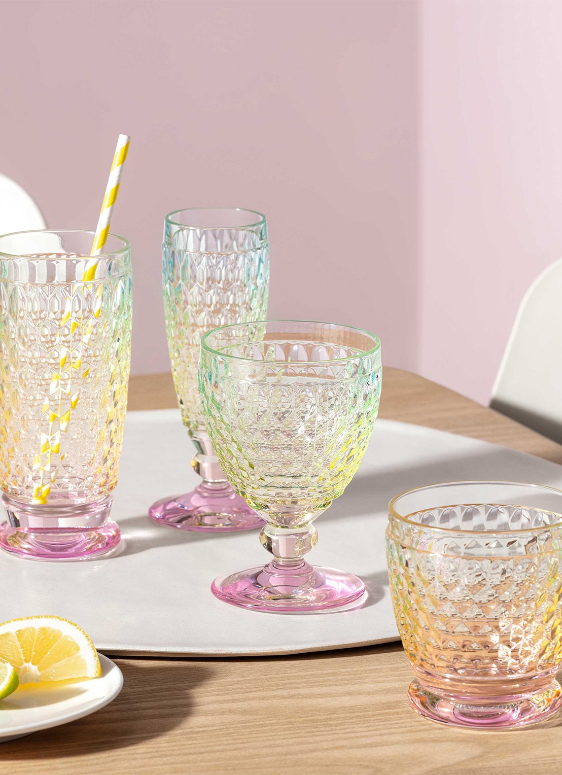 Villeroy & Boch Boston Pearl waterglas 20 cl - detail transparant