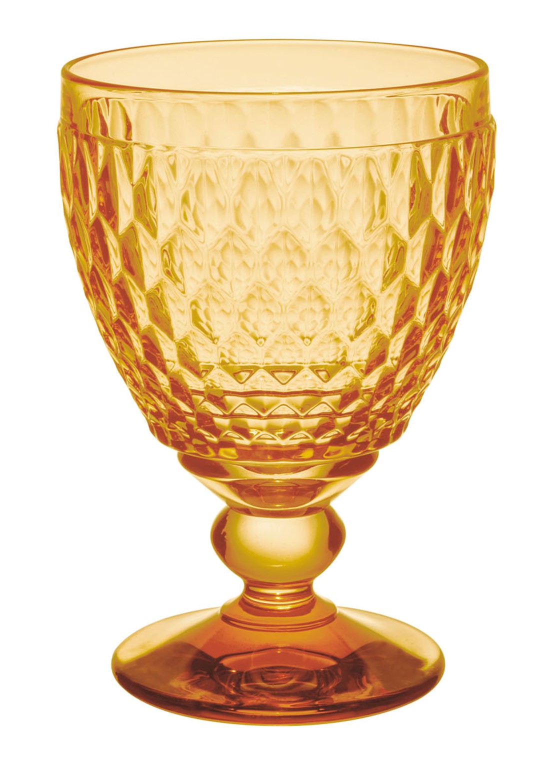 Villeroy & Boch Boston rode wijnglas 20 cl - voorkant oranje