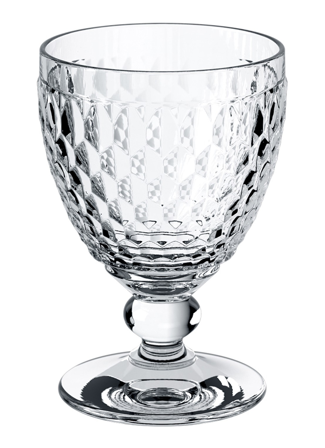Villeroy & Boch Boston rode wijnglas 31 cl - voorkant 2 transparant