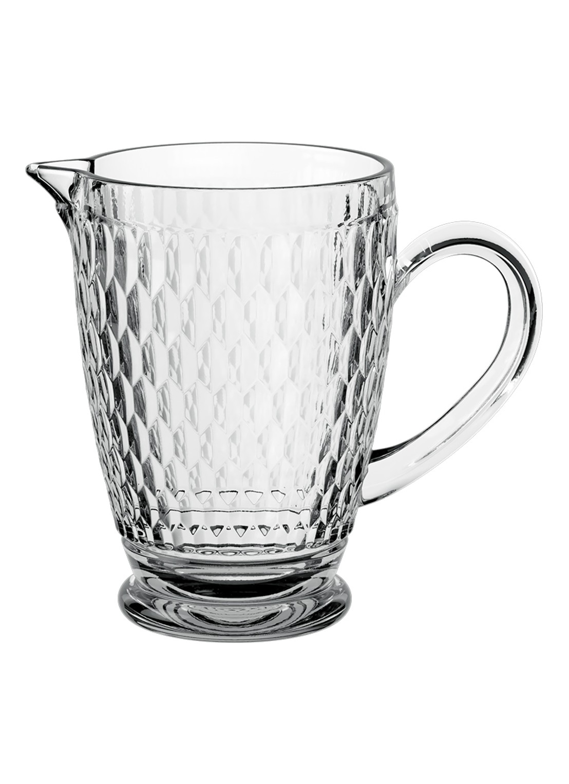 Villeroy & Boch Boston schenkkan 1,3 liter  - voorkant transparant