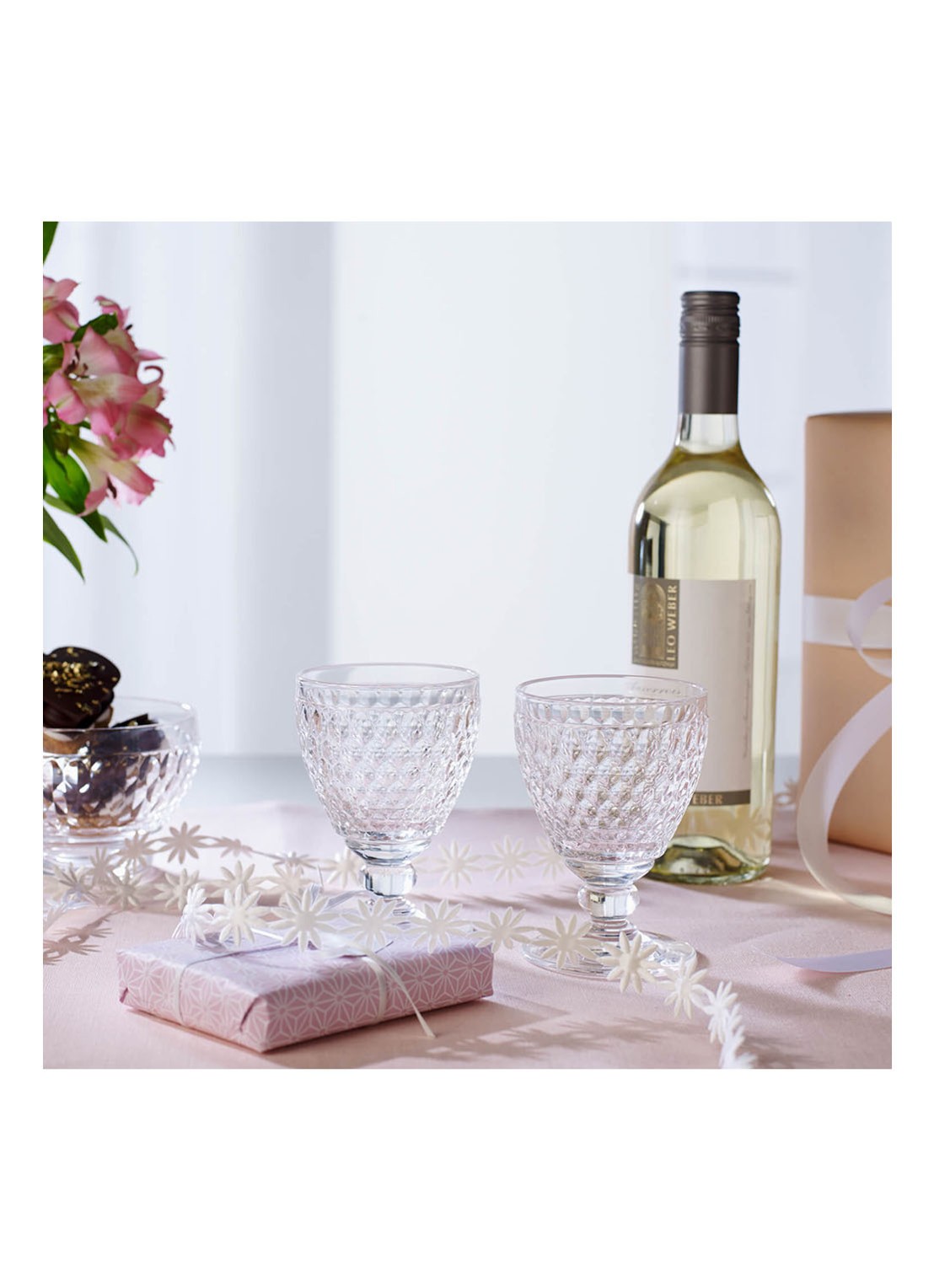 Villeroy & Boch Boston witte wijnglas 23 cl - detail 2 transparant
