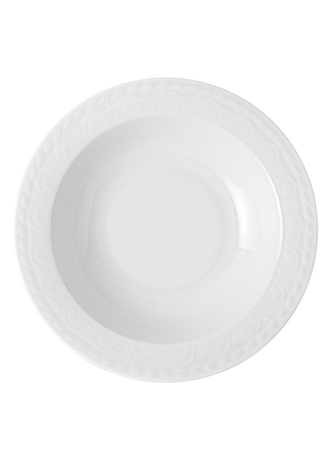 Villeroy & Boch Cellini diep bord 20 cm - voorkant wit