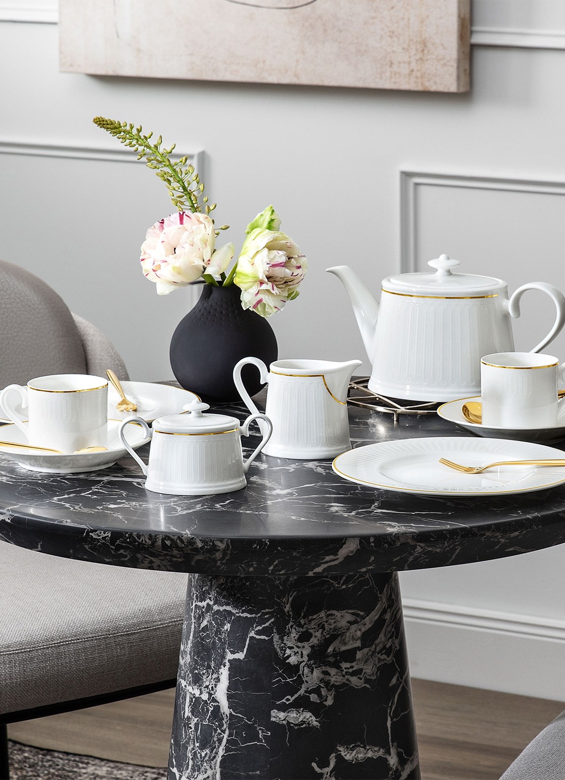 Villeroy & Boch Château Septfontaines koffiekop 20 cl - detail 3 wit