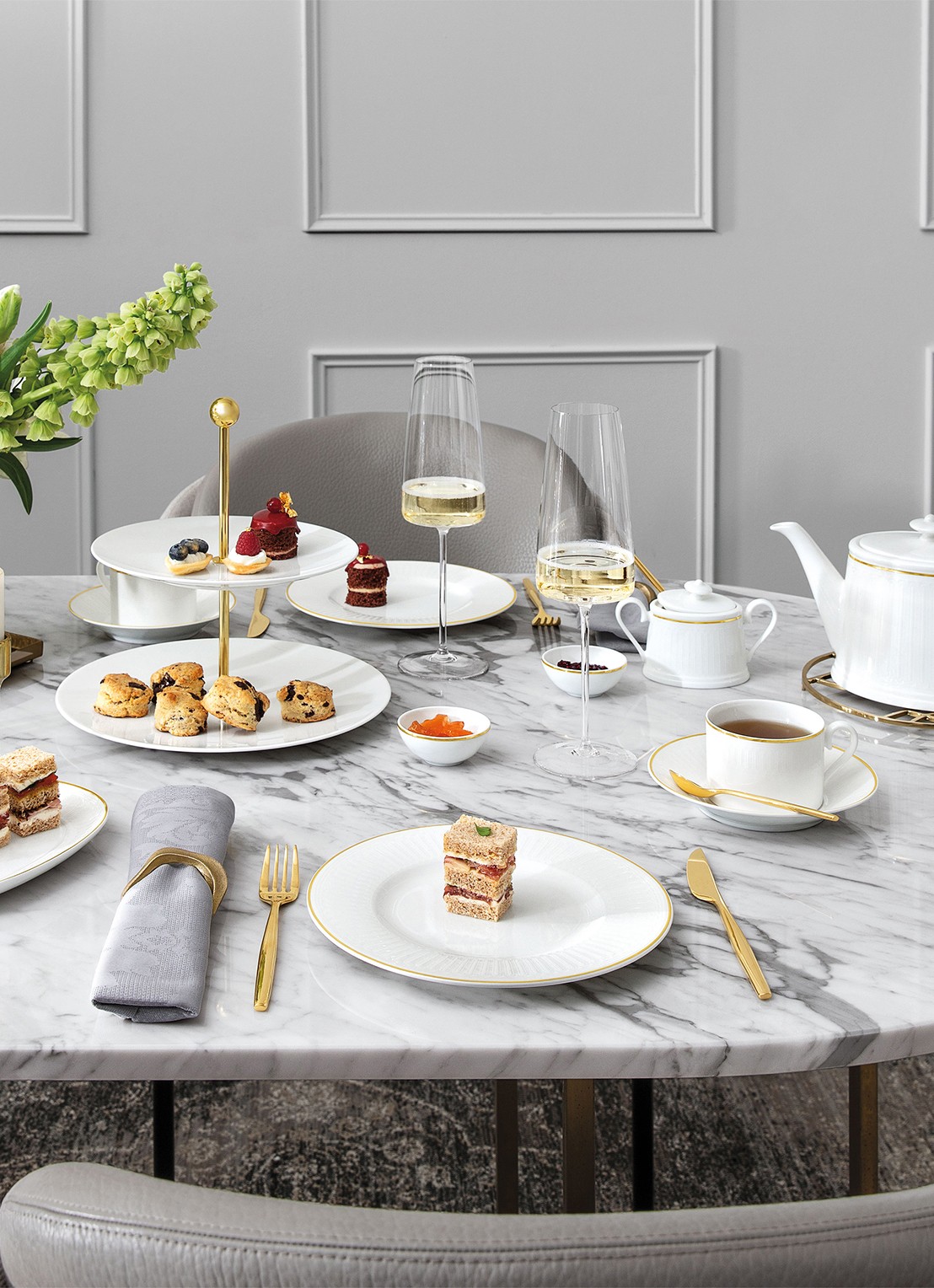 Villeroy & Boch Château Septfontaines koffiekop 20 cl - detail 4 wit