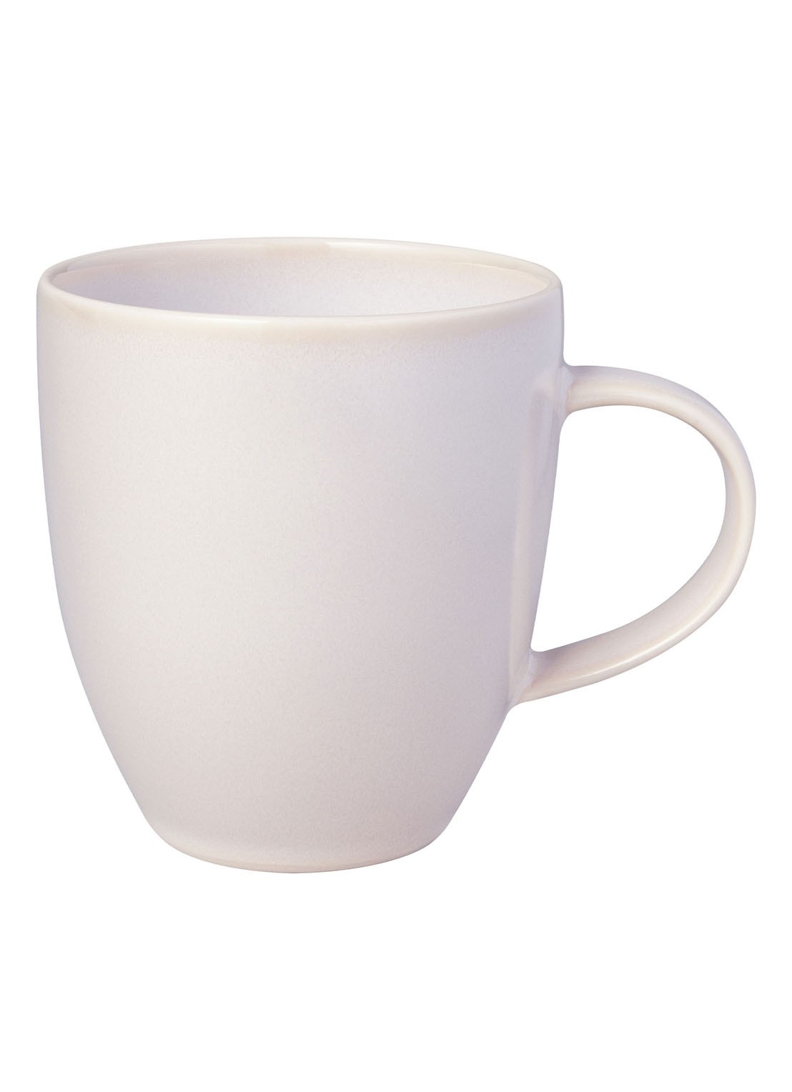 Villeroy & Boch Crafted Cotton mok 35,8 cl - voorkant 3 gebroken wit