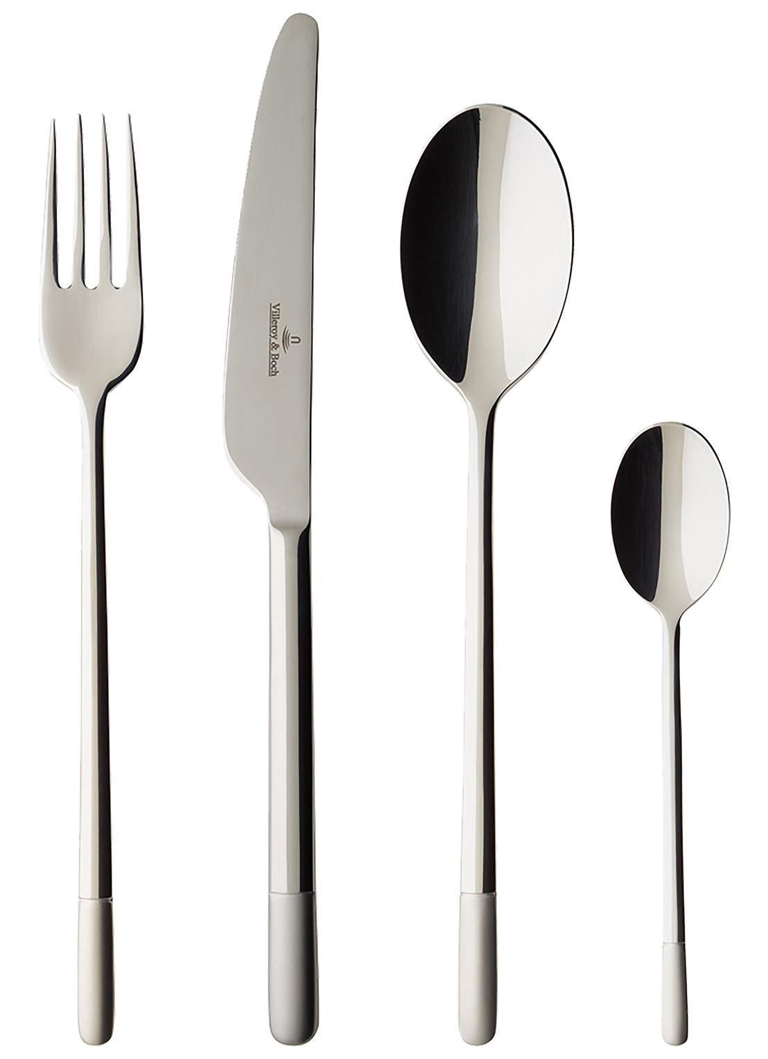 Villeroy & Boch Ella bestekset 24-delig - voorkant roestvrijstaal