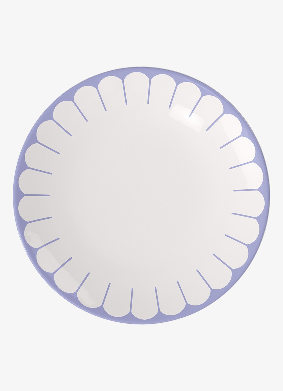Villeroy & Boch Fleur dinerbord 27 cm - voorkant lichtblauw