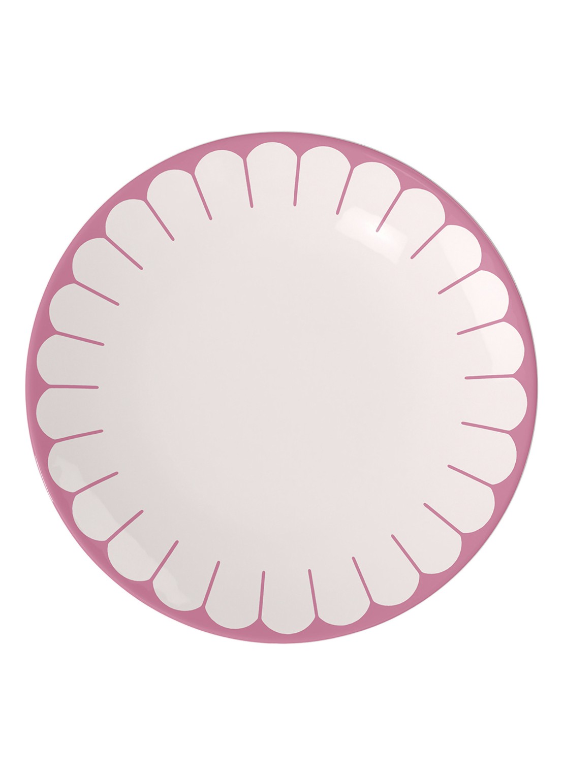 Villeroy & Boch Fleur dinerbord 27 cm - voorkant 2 roze
