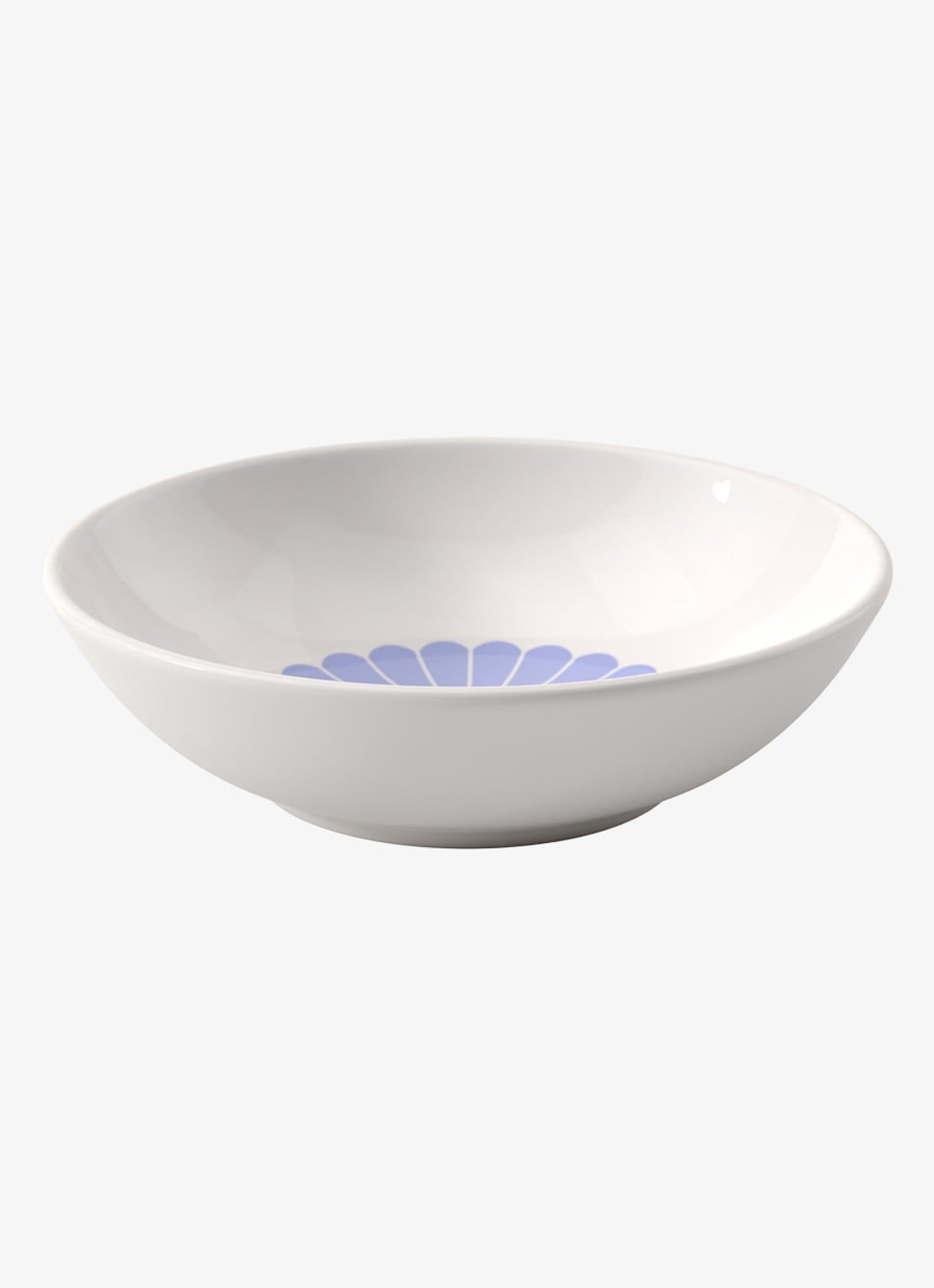 Villeroy & Boch Fleur gebaksbordje 13 cm - voorkant lichtblauw