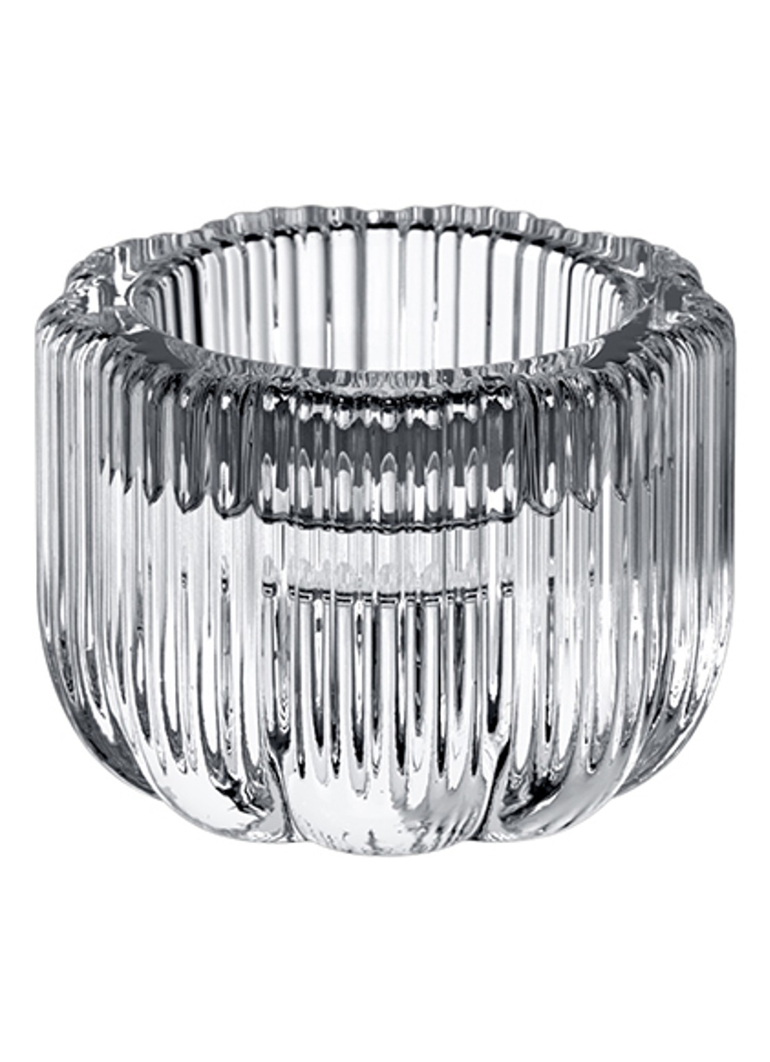 Villeroy & Boch Fleur kandelaar 4,5 cm 2-in-1 - voorkant lichtgrijs