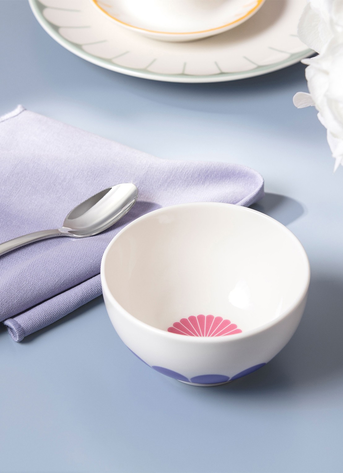 Villeroy & Boch Fleur kom 11 cm - achterkant wit