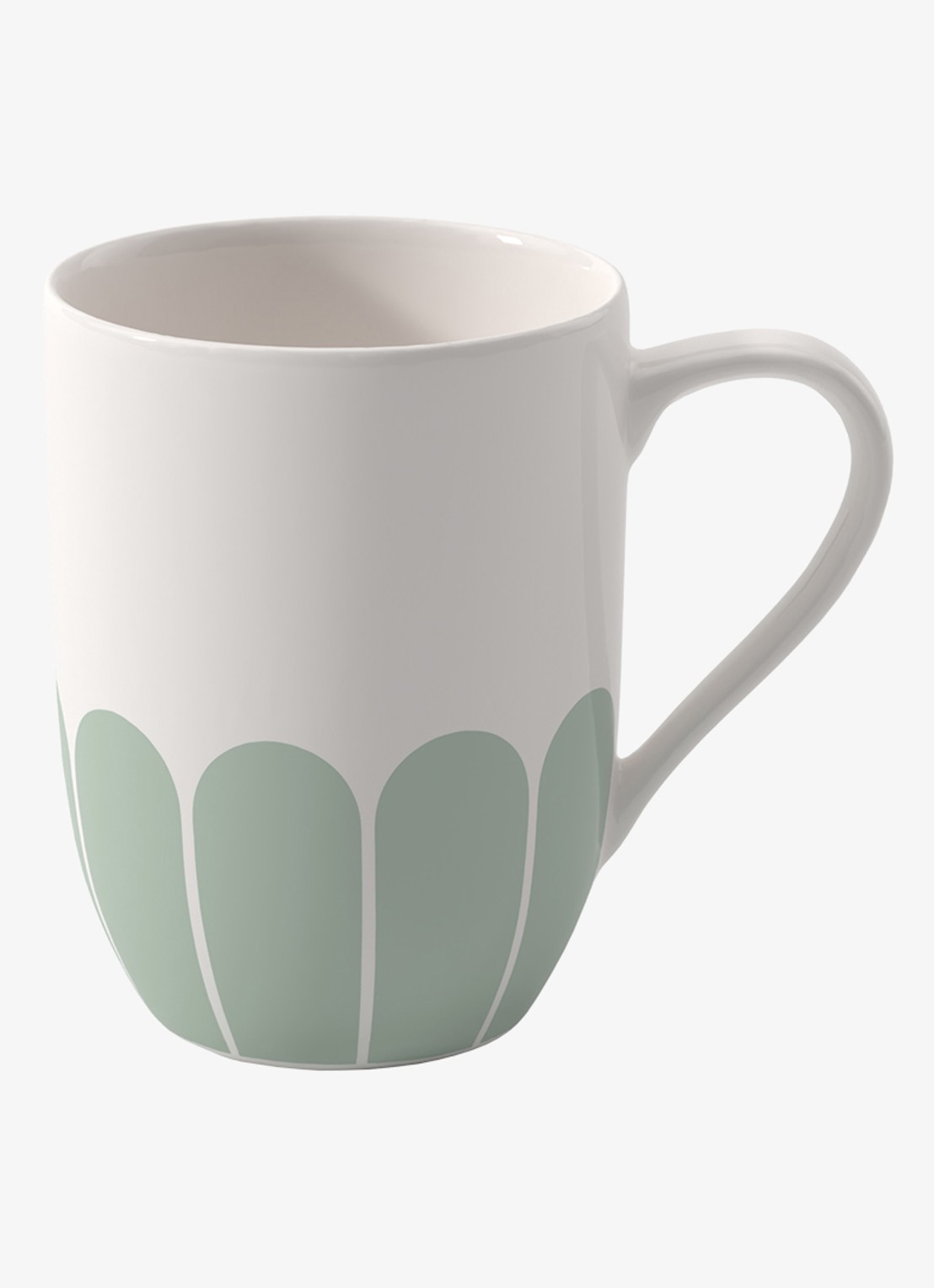 Villeroy & Boch Fleur kopje 29 cl - voorkant 2 lindegroen