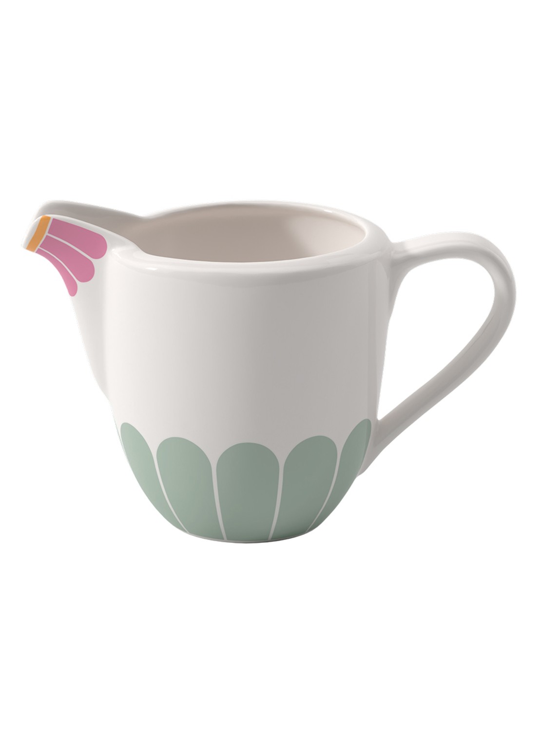 Villeroy & Boch Fleur melkkannetje - voorkant wit