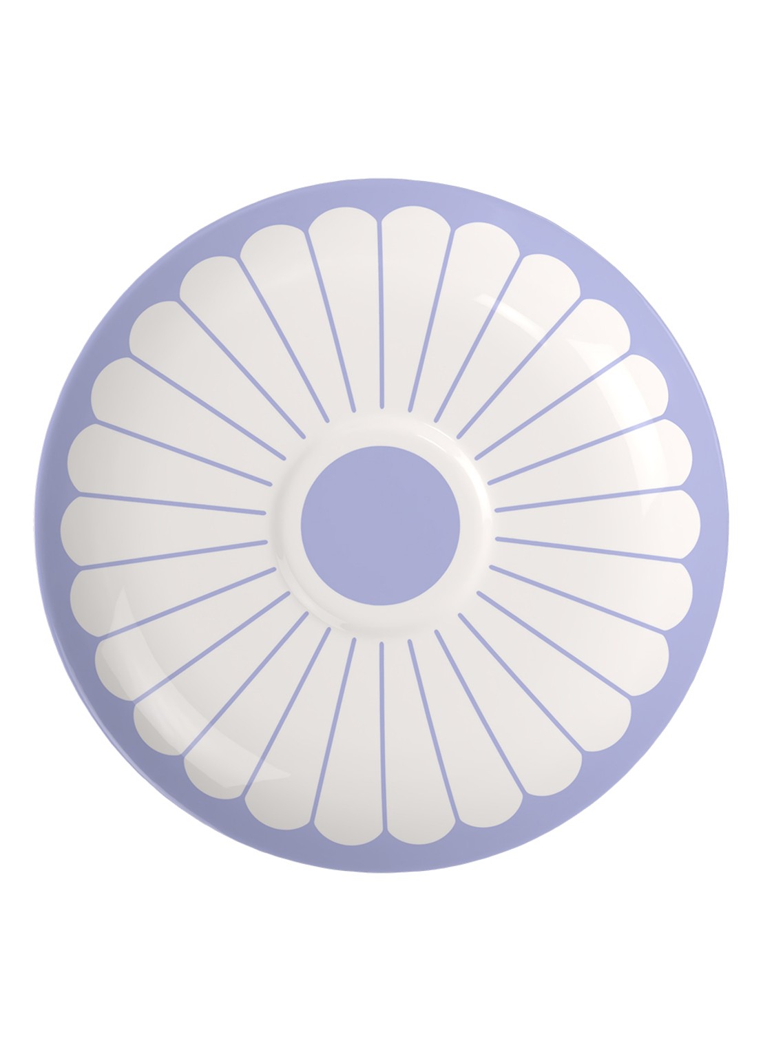 Villeroy & Boch Fleur schotel 17,5 cm - voorkant blauw