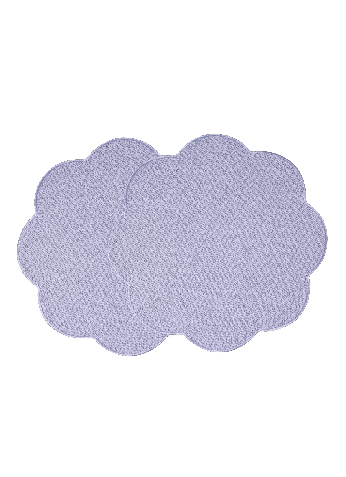 Villeroy & Boch Fleur servetten 40 x 40 cm set van 2 - voorkant blauw