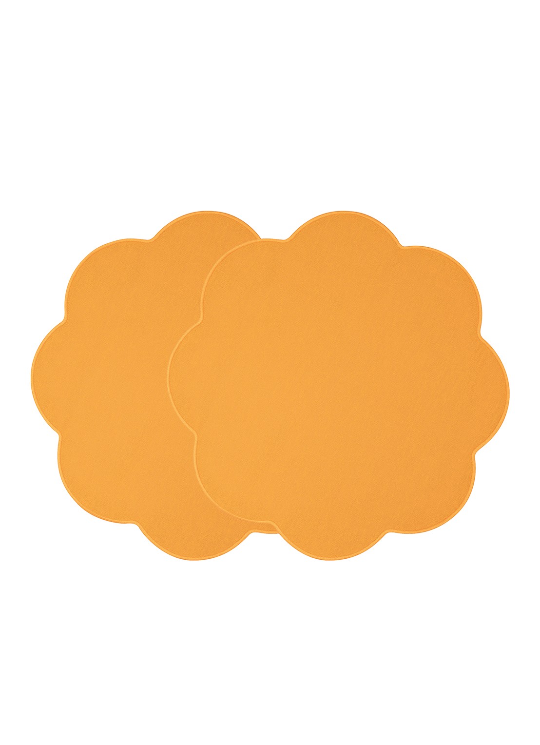 Villeroy & Boch Fleur servetten 40 x 40 cm set van 2 - voorkant geel
