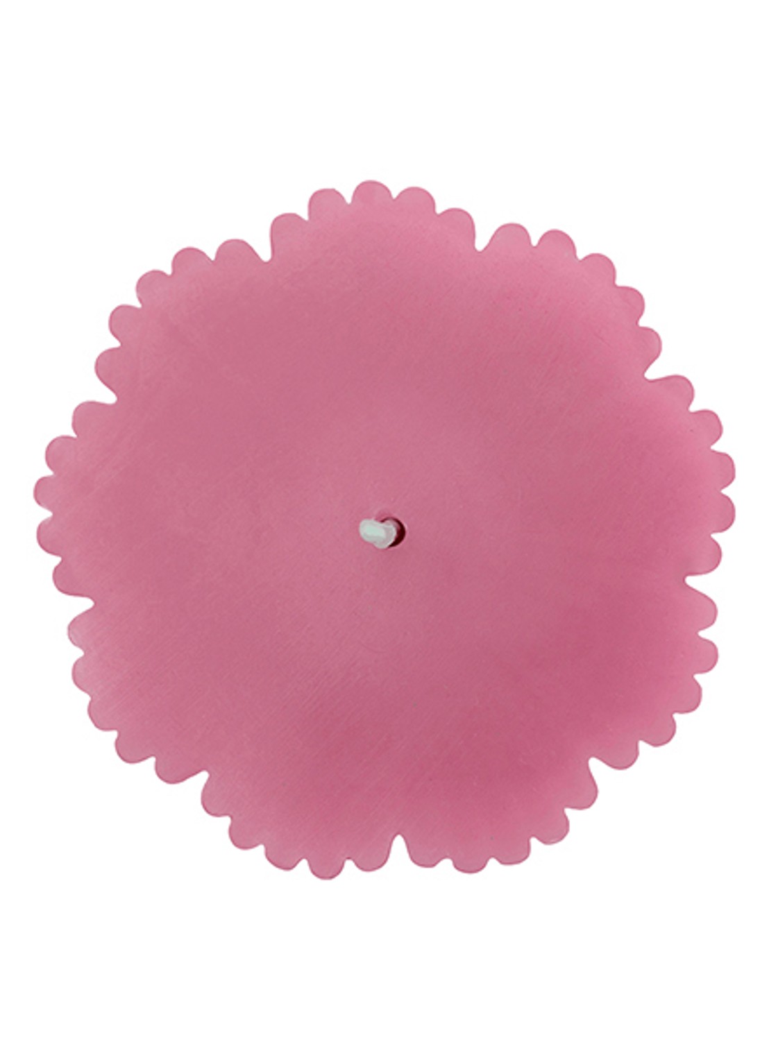 Villeroy & Boch Fleur stompkaars 7,5 cm - voorkant 3 donkerroze